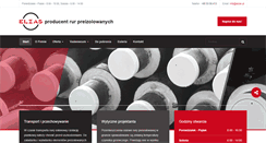Desktop Screenshot of noclegi.elzas.pl